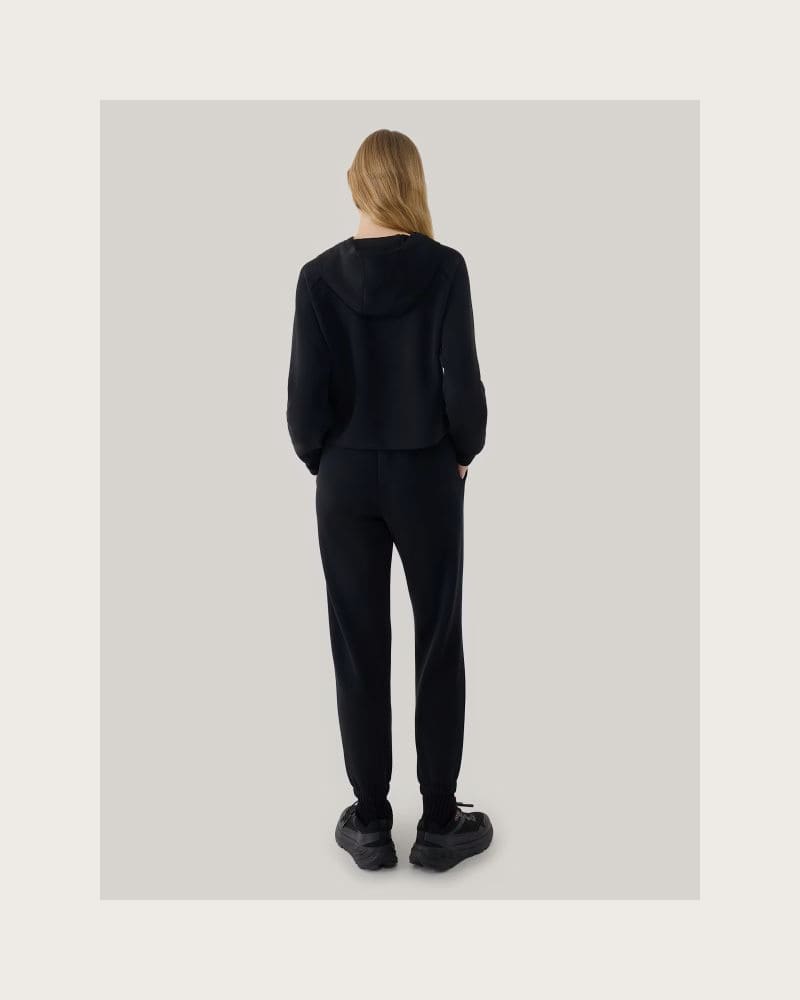Dámska mikina s kapucňou 4F SWEATSHIRT F1562-20S-DEEP BLACK – fotka 5