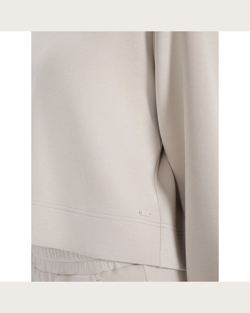 Dámska mikina s kapucňou 4F SWEATSHIRT F1562-83S-BEIGE – fotka 8