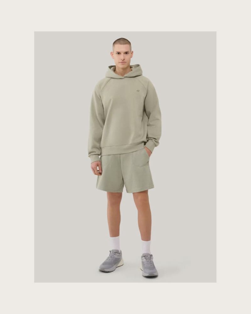 Teplákové kraťasy 4F SHORTS CAS U544-44S-OLIVE – fotka 2