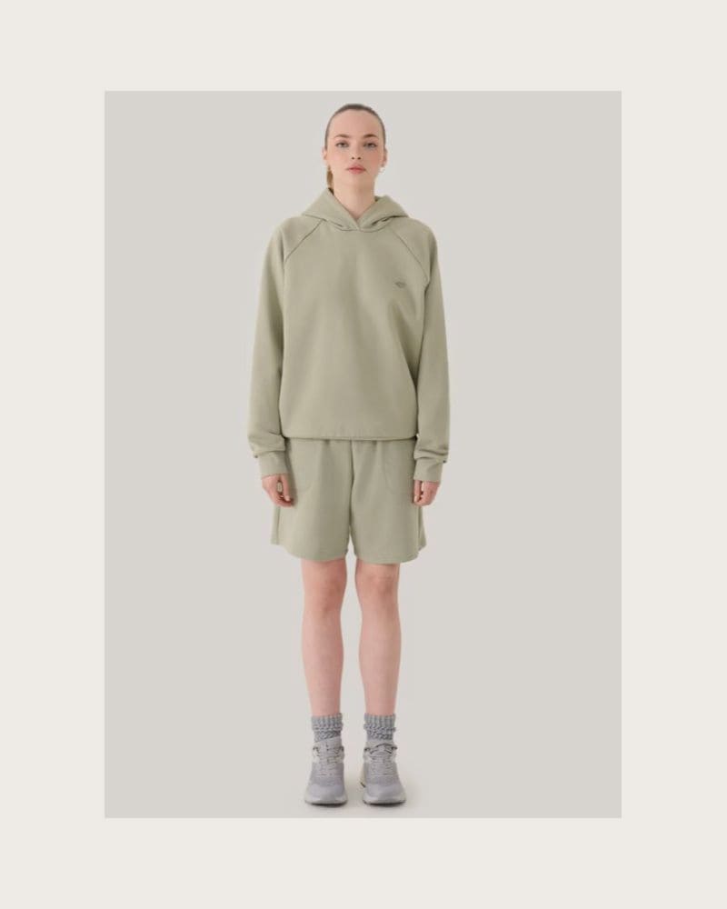 Teplákové kraťasy 4F SHORTS CAS U544-44S-OLIVE – fotka 4