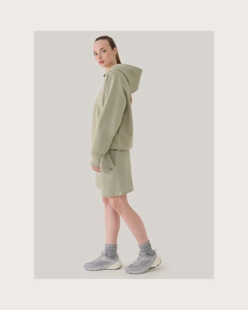 Teplákové kraťasy 4F SHORTS CAS U544-44S-OLIVE – fotka 5