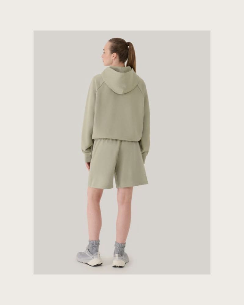 Teplákové kraťasy 4F SHORTS CAS U544-44S-OLIVE – fotka 7