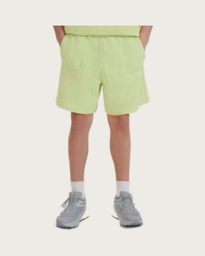 Teplákové kraťasy 4F SHORTS CAS U544-45S-CANARY GREEN