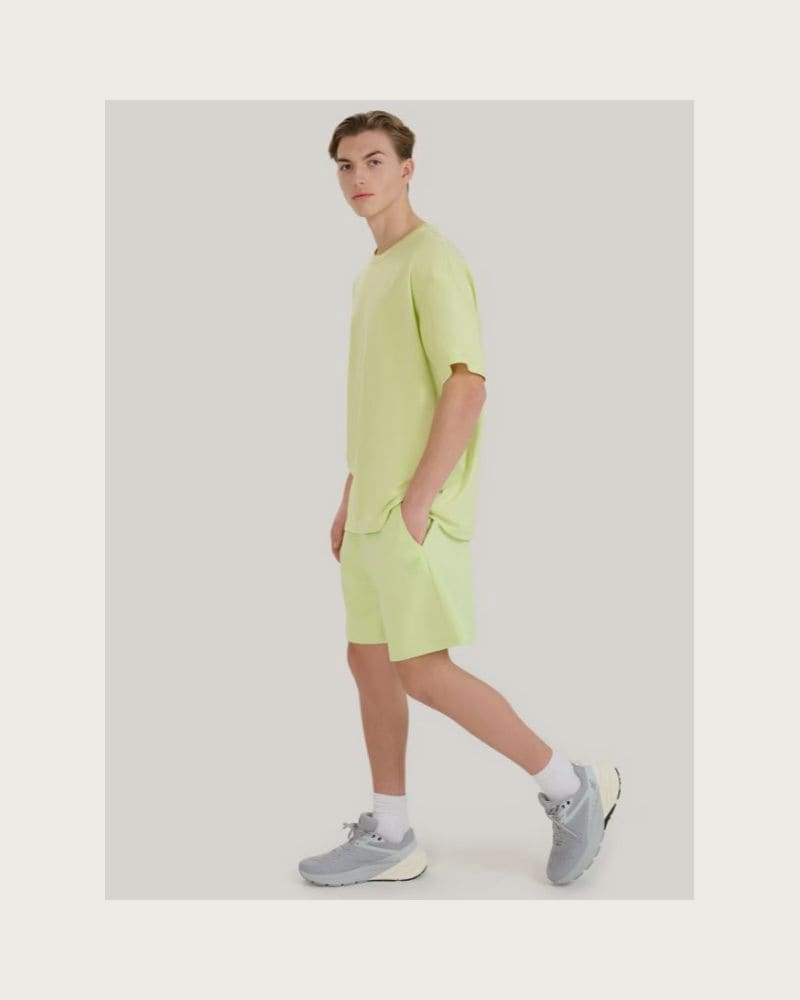 Teplákové kraťasy 4F SHORTS CAS U544-45S-CANARY GREEN – fotka 5