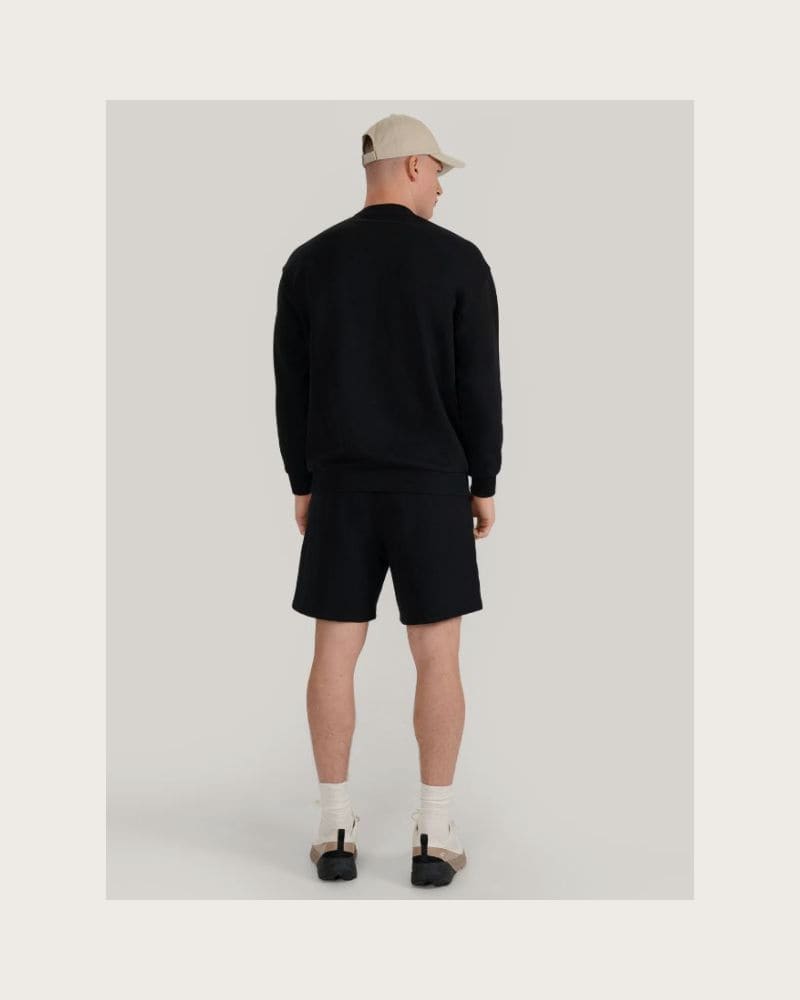 Teplákové kraťasy 4F SHORTS CAS U544-20S-DEEP BLACK – fotka 4