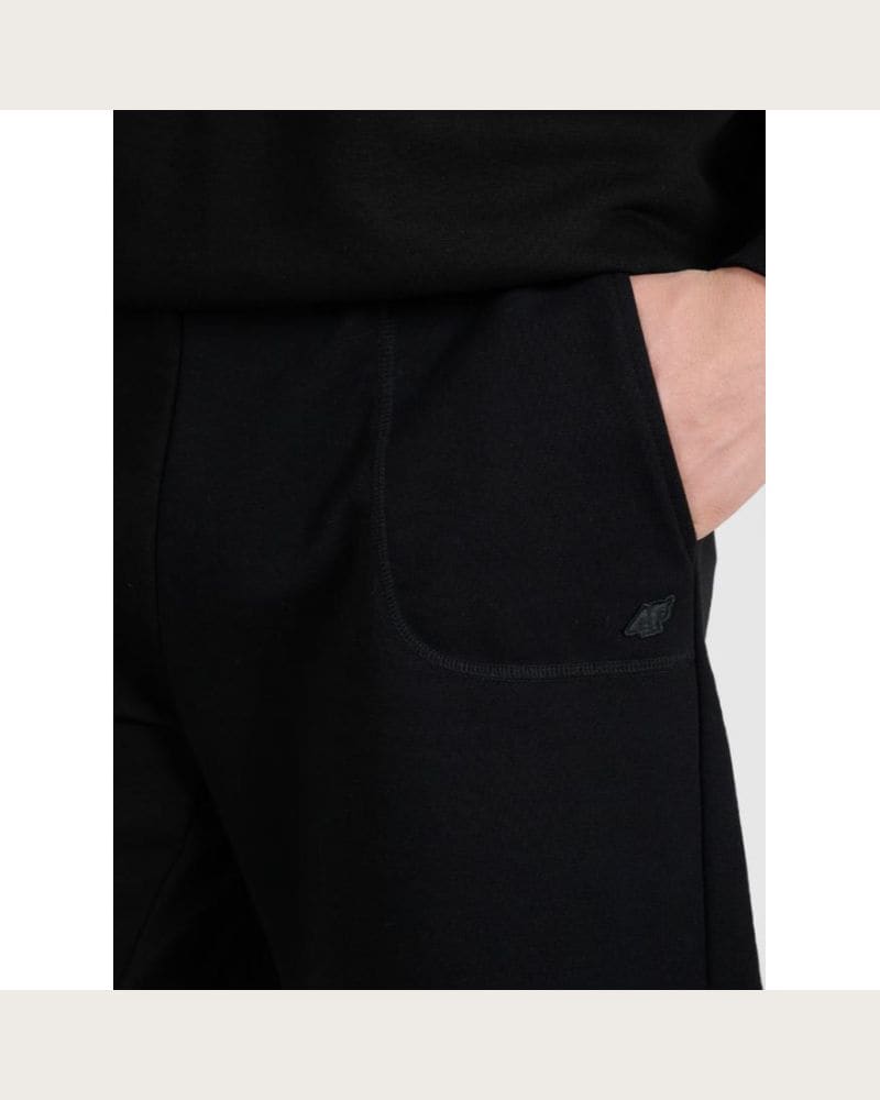 Teplákové kraťasy 4F SHORTS CAS U544-20S-DEEP BLACK – fotka 5