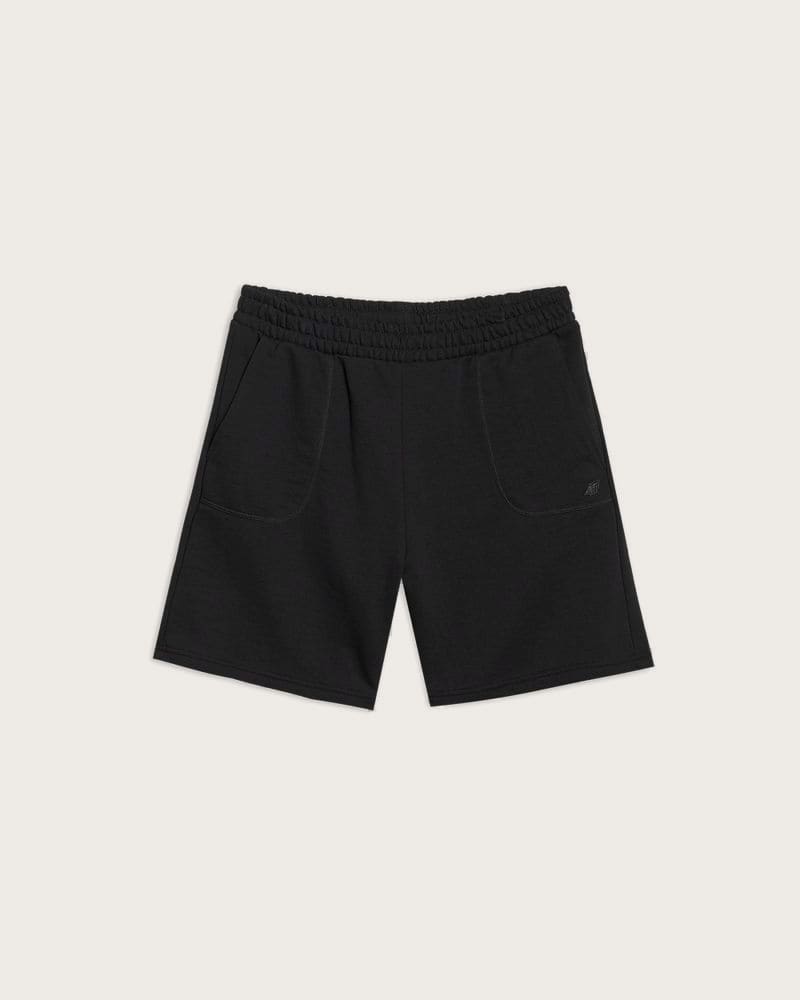 Teplákové kraťasy 4F SHORTS CAS U544-20S-DEEP BLACK – fotka 6