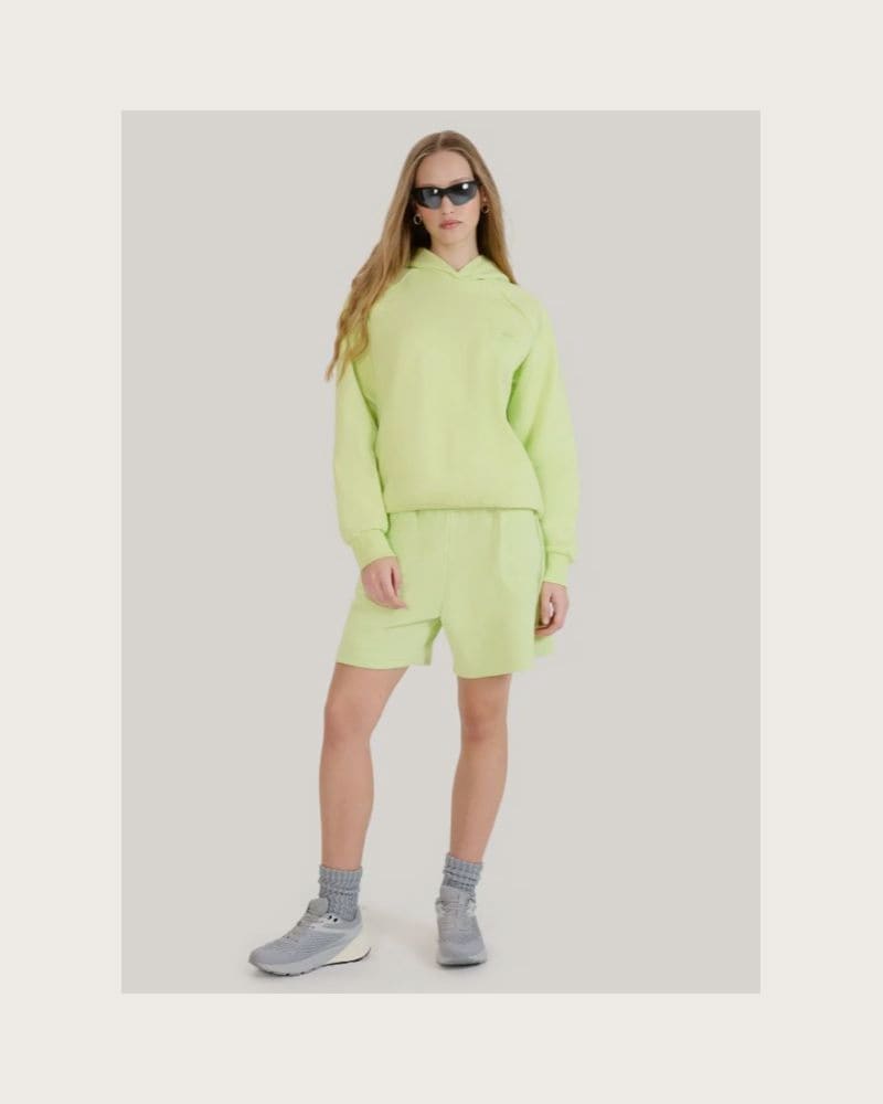 Mikina s kapucňou 4F SWEATSHIRT U1547-45S-CANARY GREEN – fotka 4