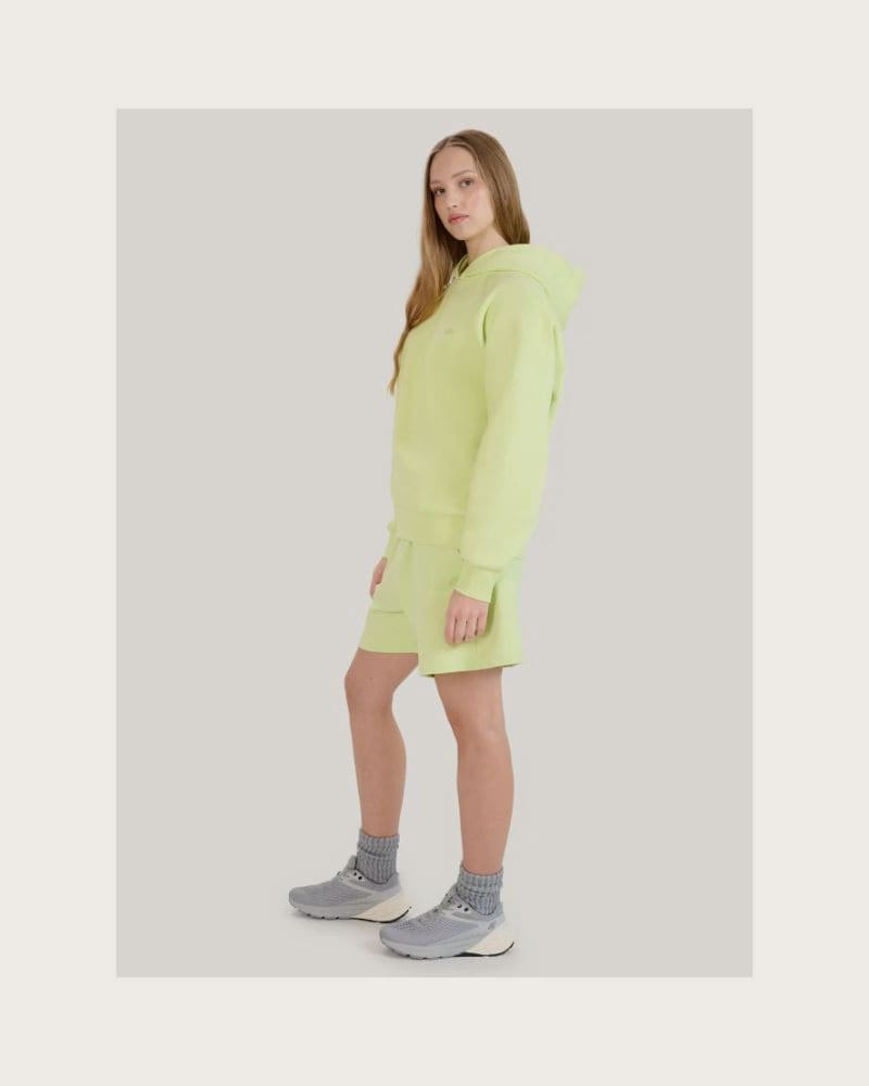 Mikina s kapucňou 4F SWEATSHIRT U1547-45S-CANARY GREEN – fotka 5
