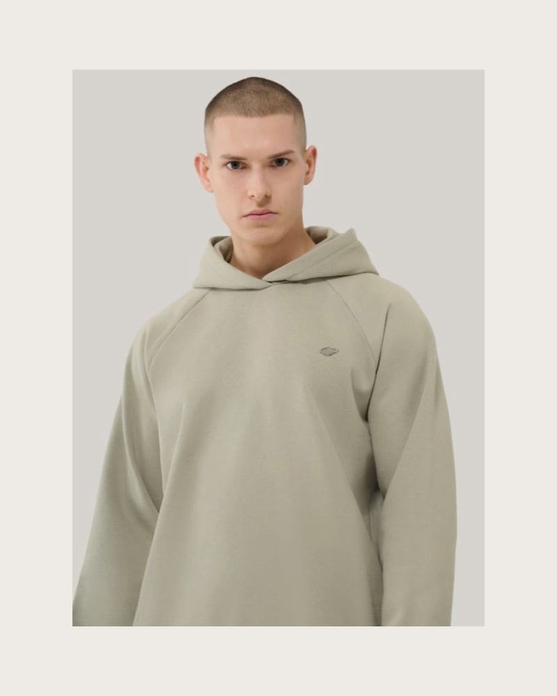 Mikina s kapucňou 4F SWEATSHIRT U1547-44S-OLIVE – fotka 2