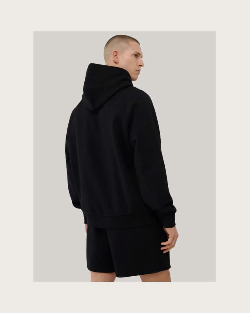 Mikina s kapucňou 4F SWEATSHIRT U1547-20S-DEEP BLACK – fotka 4