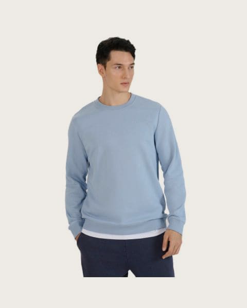 Pánska mikina 4F SWEATSHIRT M1622-34S-LIGHT BLUE
