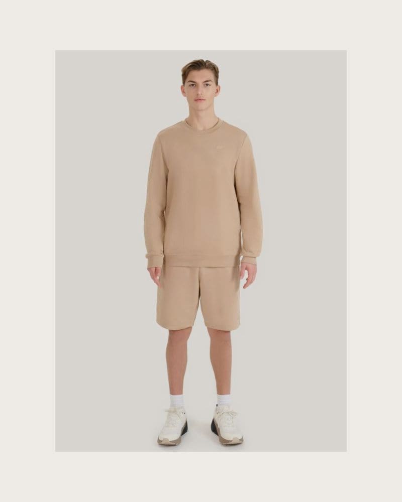 Pánska mikina 4F SWEATSHIRT M1622-83S-BEIGE – fotka 4
