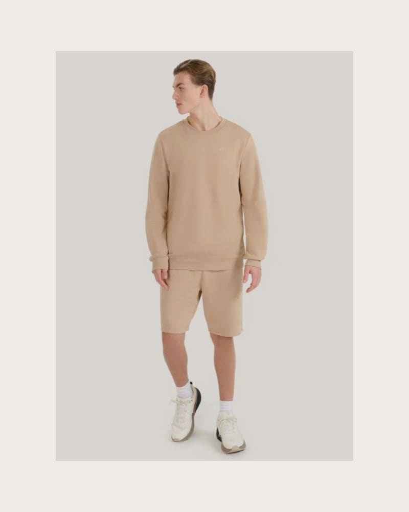 Pánska mikina 4F SWEATSHIRT M1622-83S-BEIGE – fotka 5