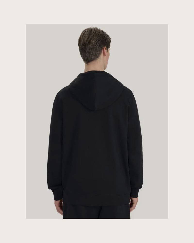 Pánska mikina s kapucňou 4F SWEATSHIRT M1766-020S-DEEP BLACK – fotka 3