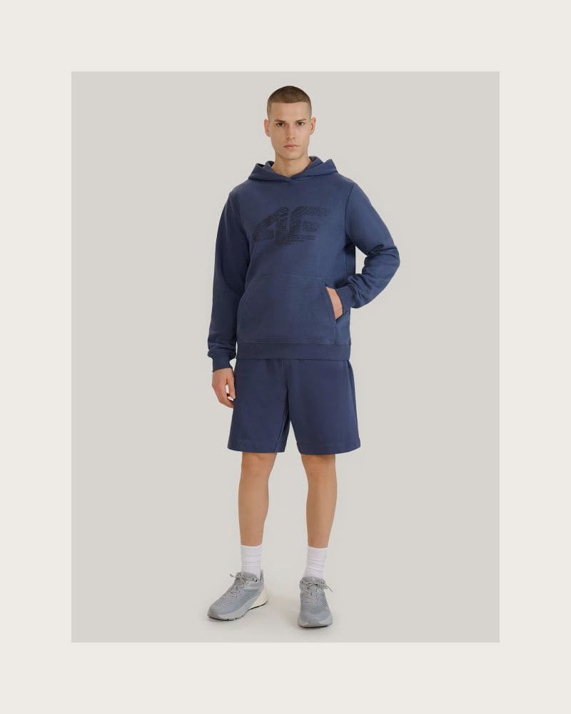 Pánska mikina s kapucňou 4F SWEATSHIRT M1585-22S-ANTHRACITE – fotka 5