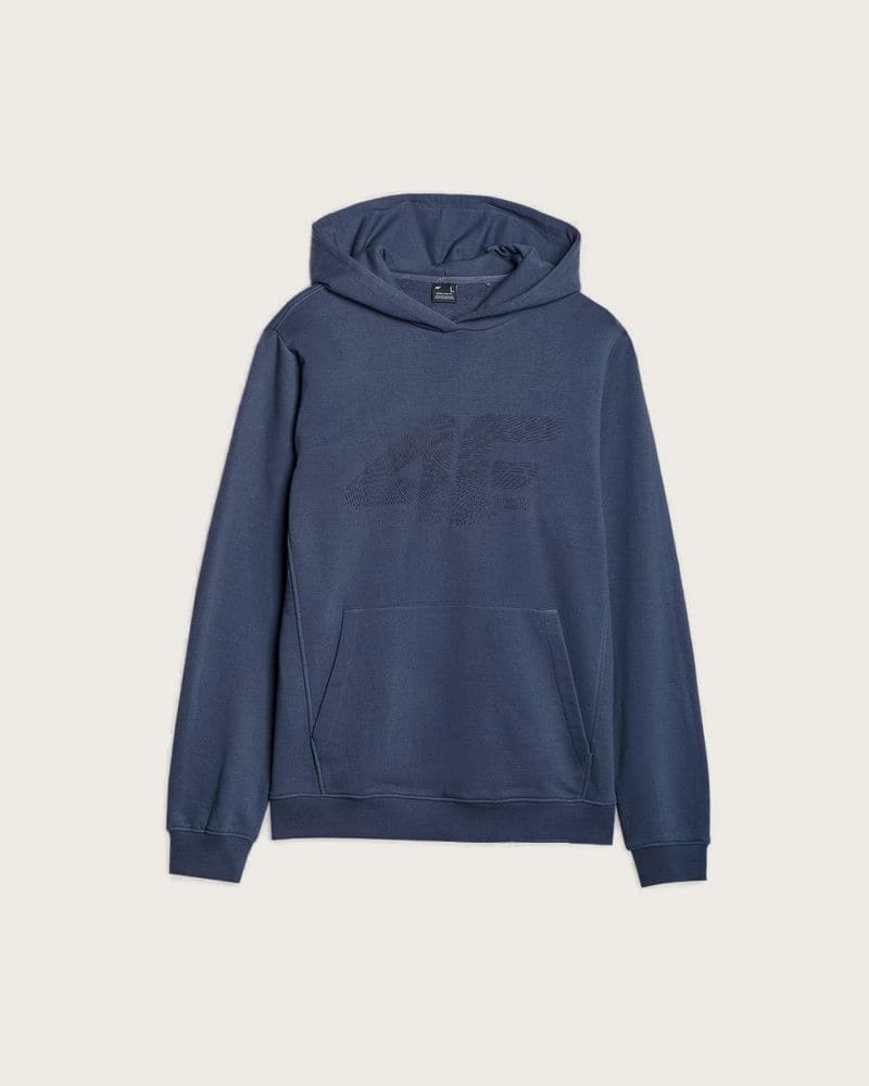 Pánska mikina s kapucňou 4F SWEATSHIRT M1585-22S-ANTHRACITE – fotka 7