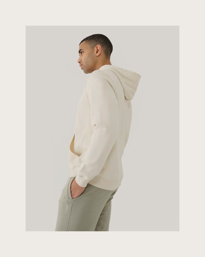 Pánska mikina s kapucňou 4F SWEATSHIRT M1585-12S-CREME – fotka 2