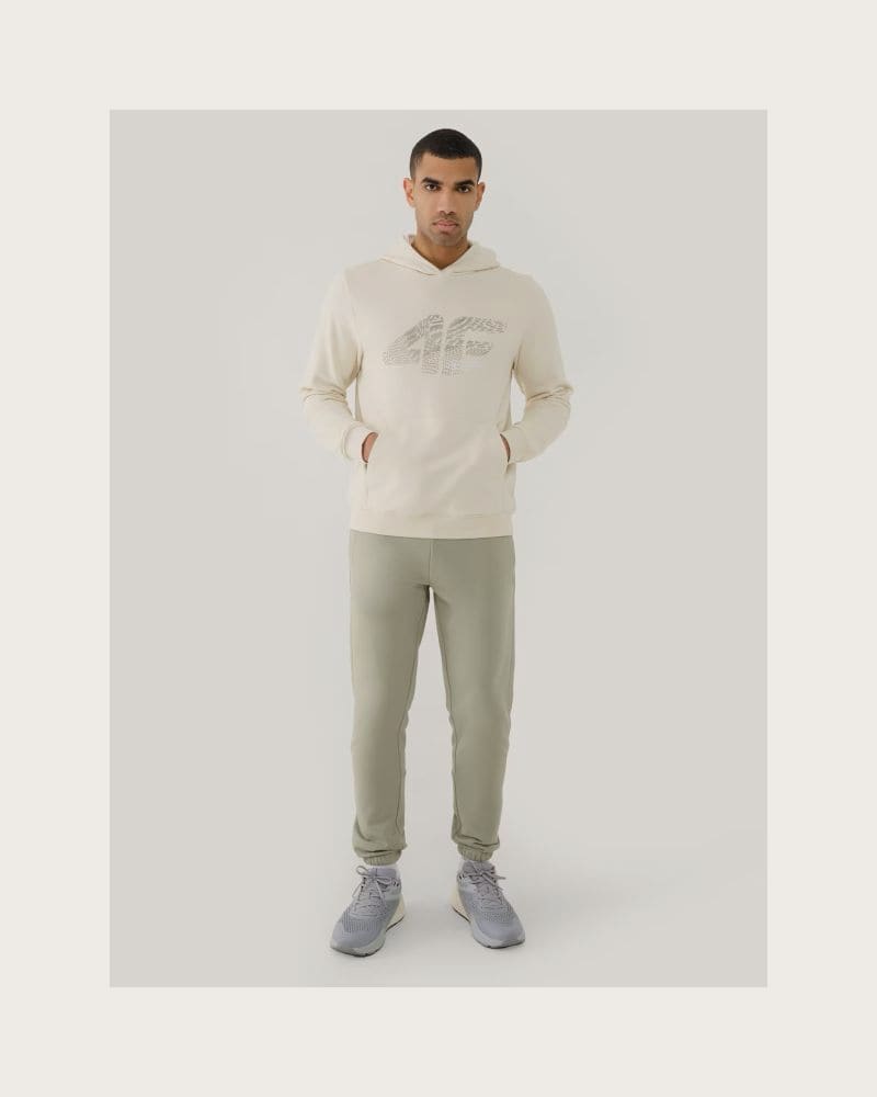 Pánska mikina s kapucňou 4F SWEATSHIRT M1585-12S-CREME – fotka 5