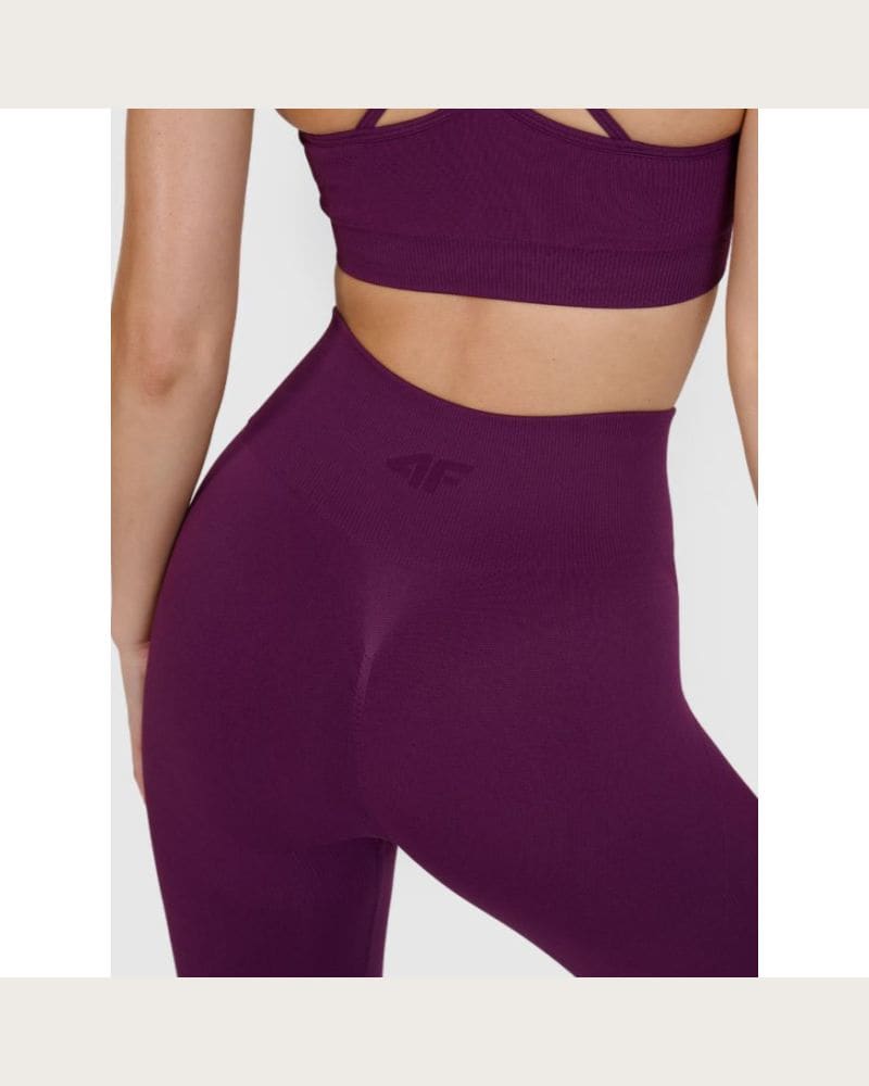 Dámske legíny 4F TIGHTS FNK F347-50S-DARK VIOLET – fotka 2