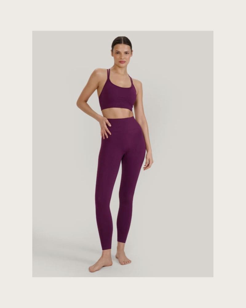 Dámske legíny 4F TIGHTS FNK F347-50S-DARK VIOLET – fotka 5