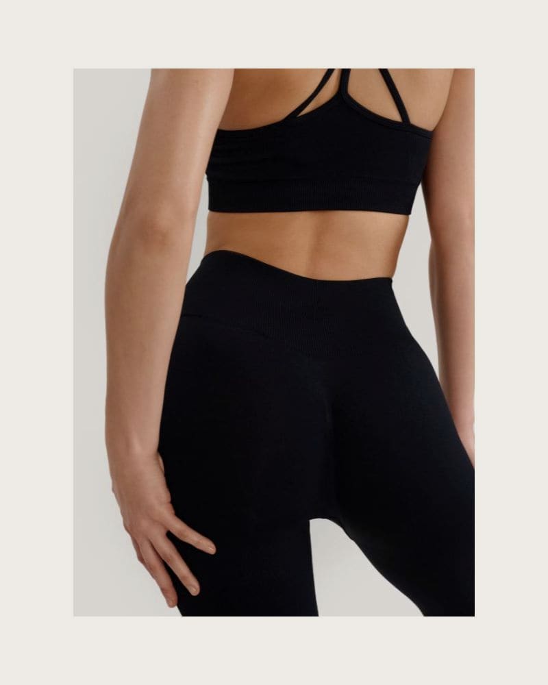 Dámske legíny 4F TIGHTS FNK F347-20S-DEEP BLACK – fotka 2