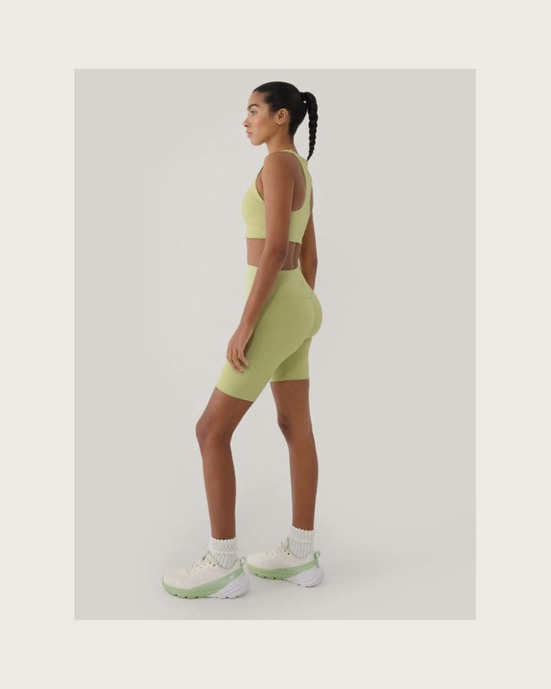 Dámske tréningové kraťasy 4F SHORT TIGHTS FNK F019-42S-LIGHT GREEN – fotka 4