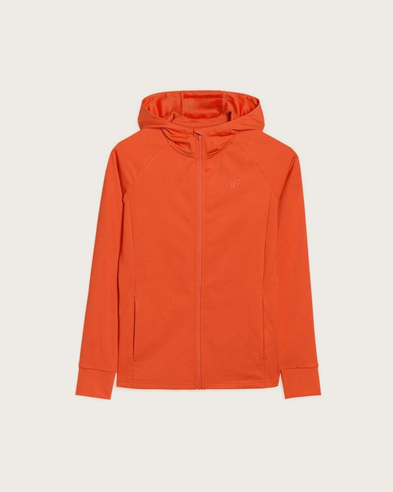 Dámska tréningová mikina so zipsom 4F SWEATSHIRT FNK F467-62S-RED – fotka 8