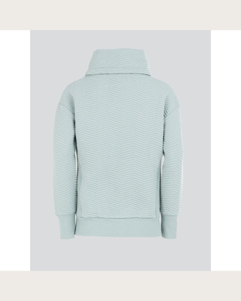 Dámska mikina FUNDANGO Aliz Pullover-528-fern – fotka 8
