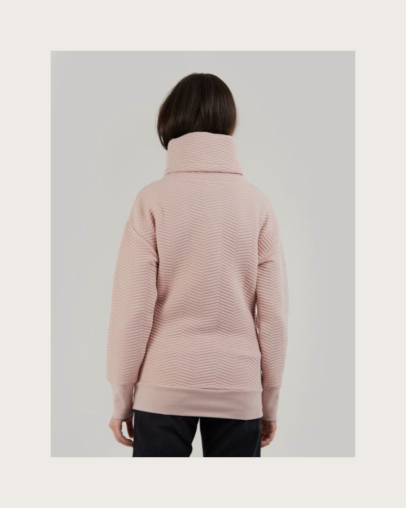 Dámska mikina FUNDANGO Aliz Pullover-330-rose – fotka 3