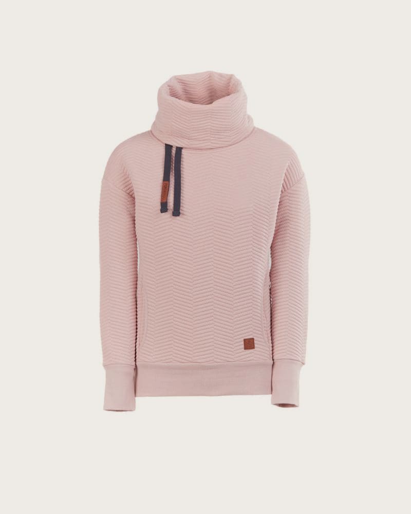 Dámska mikina FUNDANGO Aliz Pullover-330-rose – fotka 7