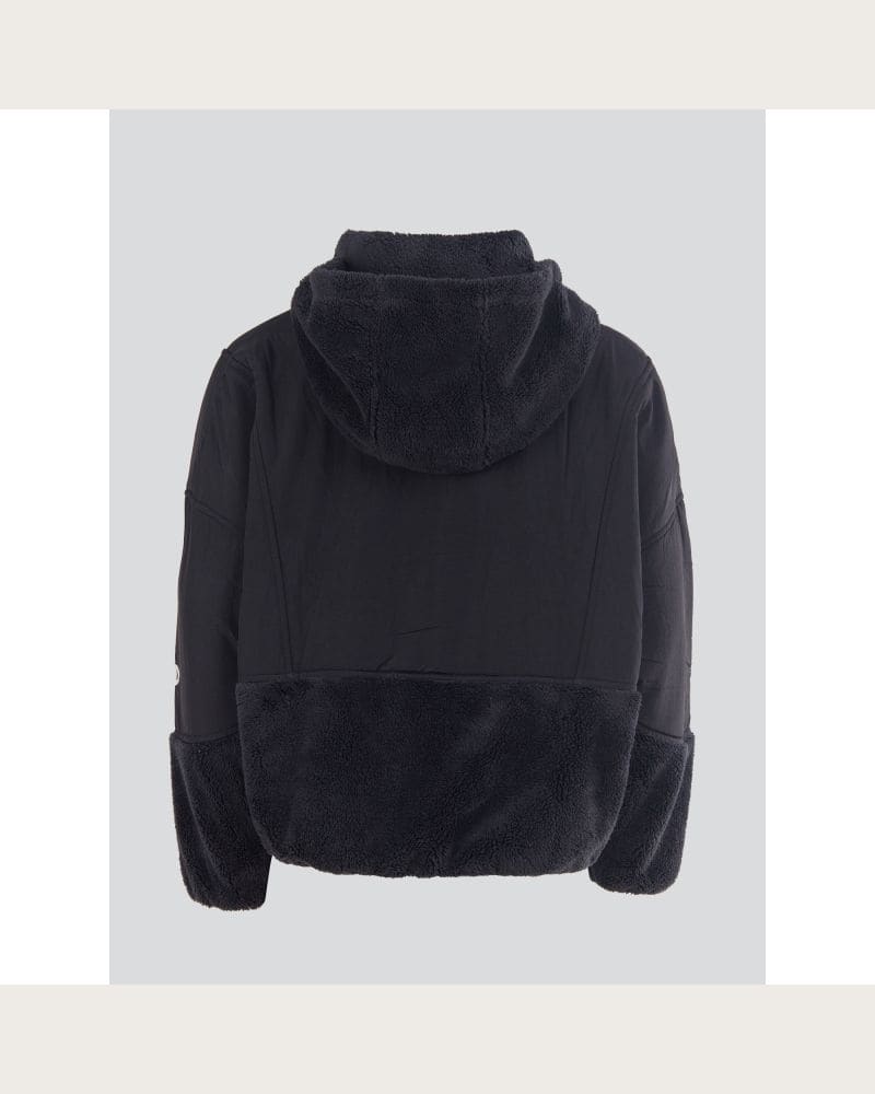 Dámska mikina so zipsom FUNDANGO Sansa Hybrid Jacket-780-antracit – fotka 7