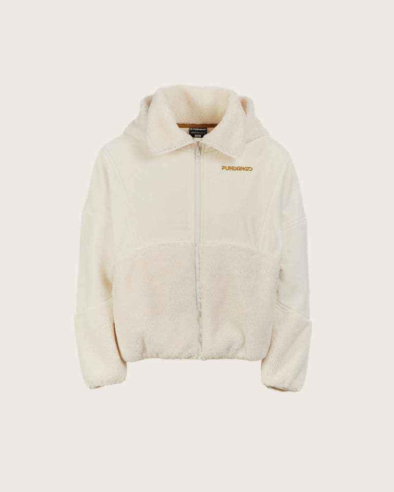 Dámska mikina so zipsom FUNDANGO Sansa Hybrid Jacket-150-butter – fotka 5