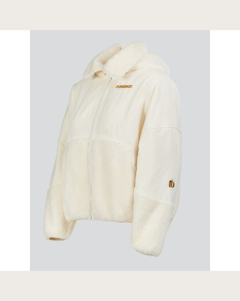 Dámska mikina so zipsom FUNDANGO Sansa Hybrid Jacket-150-butter – fotka 6