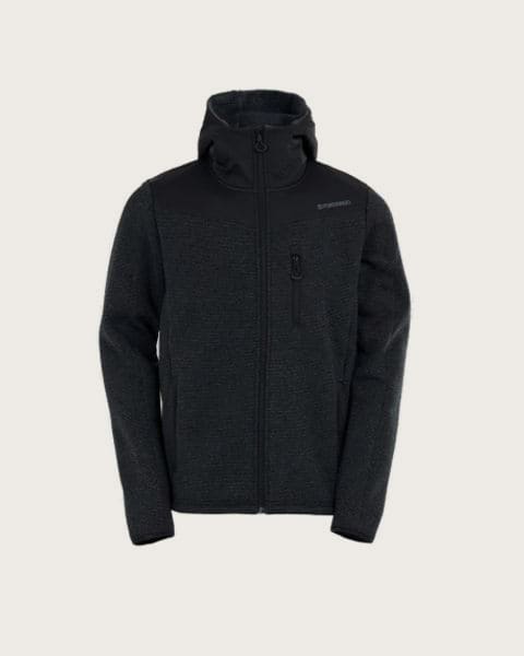 Pánska mikina so zipsom FUNDANGO Ashford Insulated Fleece Jacket-780-antracit