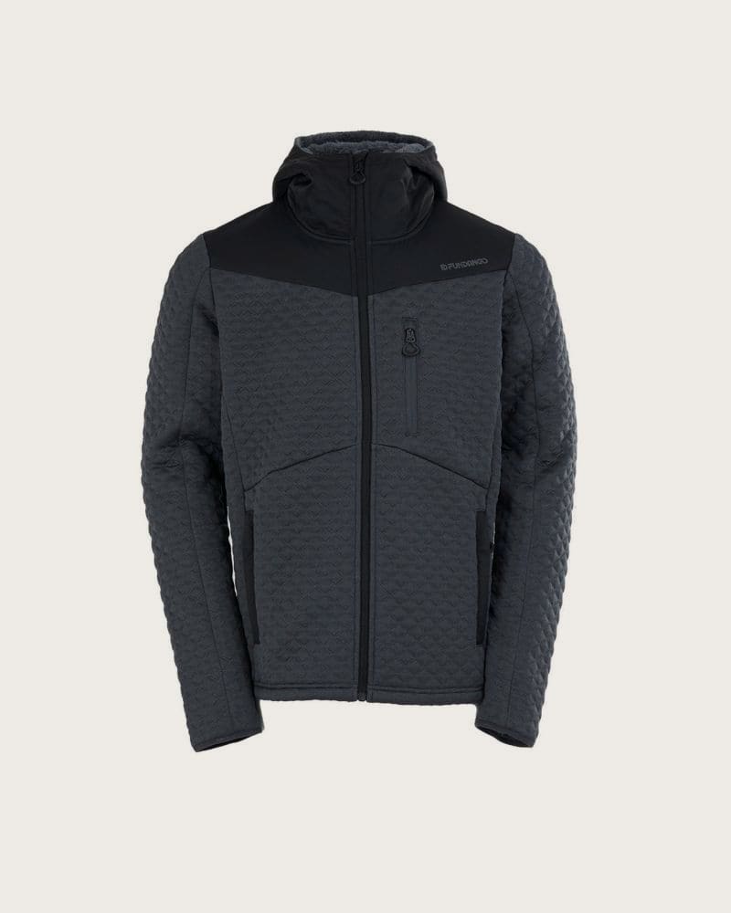 Pánska mikina so zipsom FUNDANGO Ashford Insulated Fleece Jacket-755-steel – fotka 8