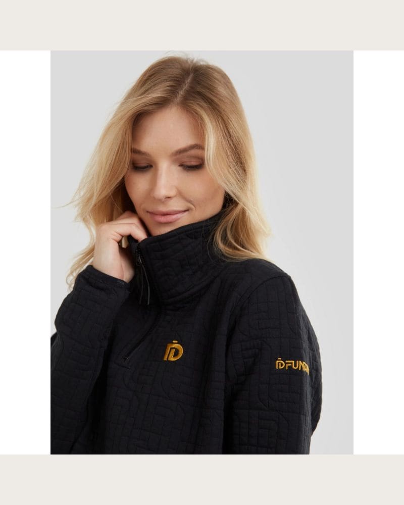 Dámska mikina FUNDANGO Charlize Pullover-890-black – fotka 3