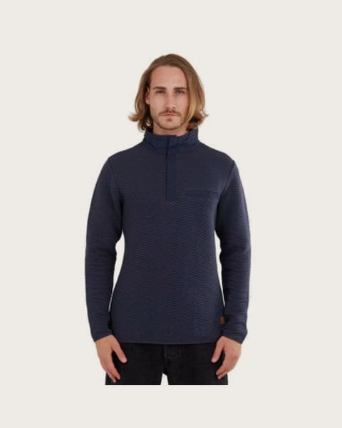 Pánska mikina FUNDANGO Vertigo Sweatshirt-486-patriot blue