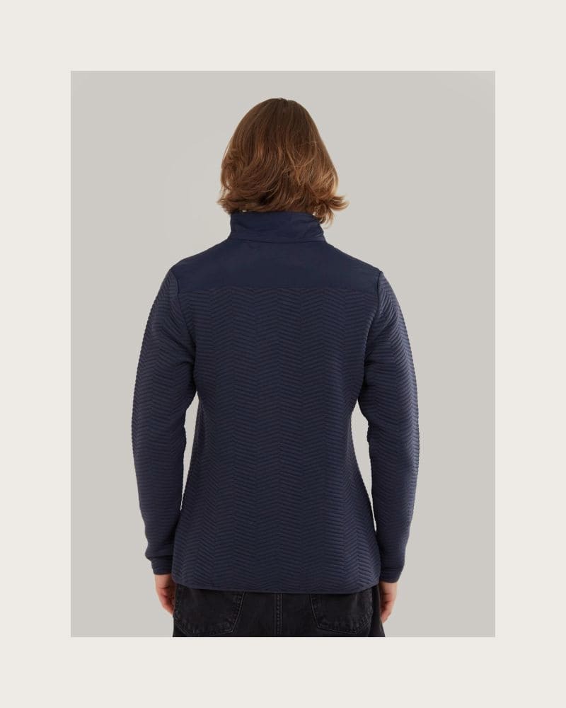 Pánska mikina FUNDANGO Vertigo Sweatshirt-486-patriot blue – fotka 3