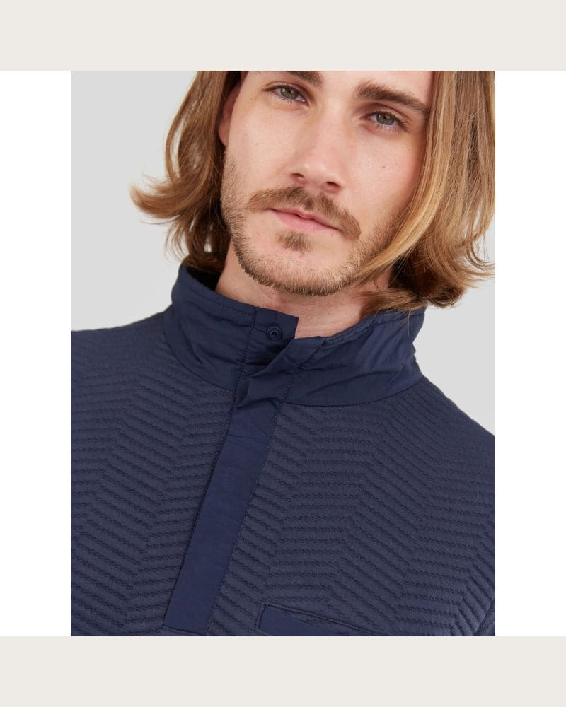 Pánska mikina FUNDANGO Vertigo Sweatshirt-486-patriot blue – fotka 5
