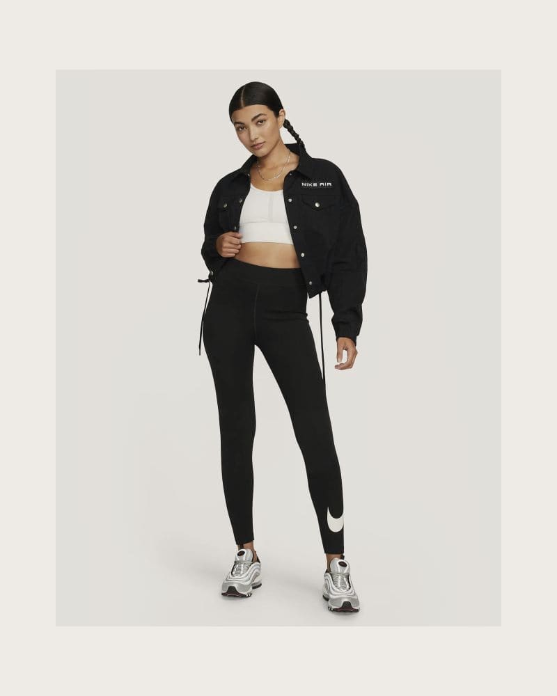 Dámske legíny NIKE W NSW NK CLSC GX HR TGHT SWSH – fotka 3