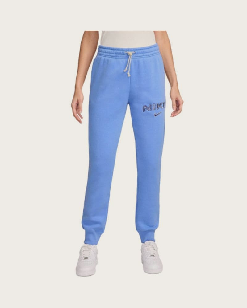 Dámske zateplené tepláky NIKE W NSW PHNX FLC MR STD LOGO PNT