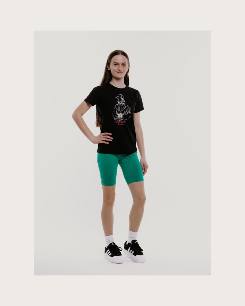 Dievčenské legíny AUTHORITY TS-LEGGINGS G green – fotka 2