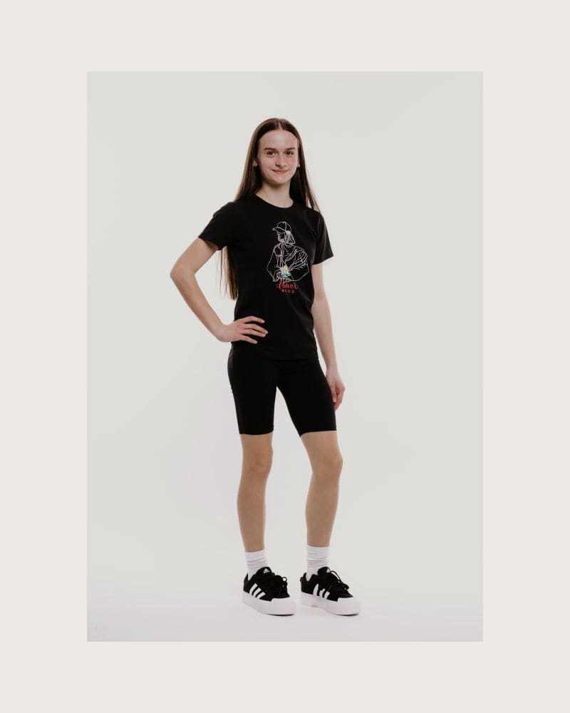 Dievčenské legíny AUTHORITY TS-LEGGINGS G black – fotka 3