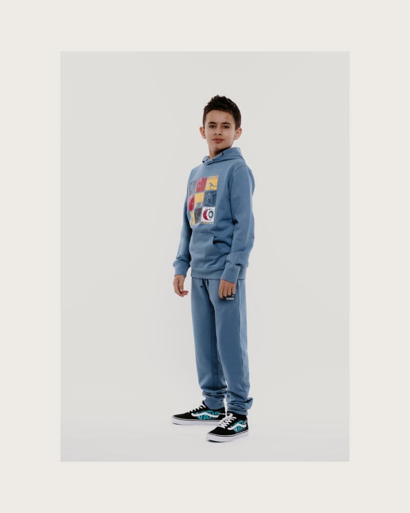 Chlapčenská mikina s kapucňou AUTHORITY H-SKATER90 B blue – fotka 6