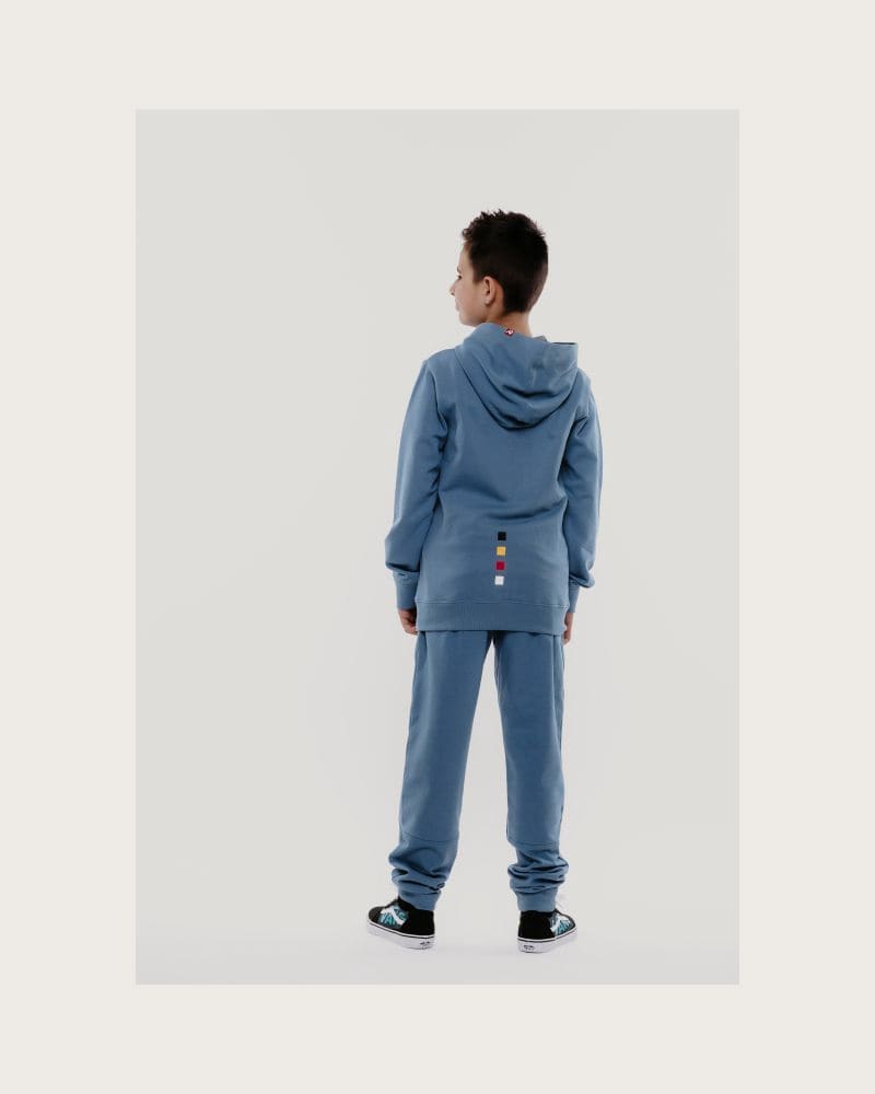 Chlapčenská mikina s kapucňou AUTHORITY H-SKATER90 B blue – fotka 7