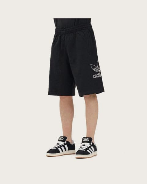 Pánske teplákové kraťasy ADIDAS ORIGINALS TREF SHORT BLACK