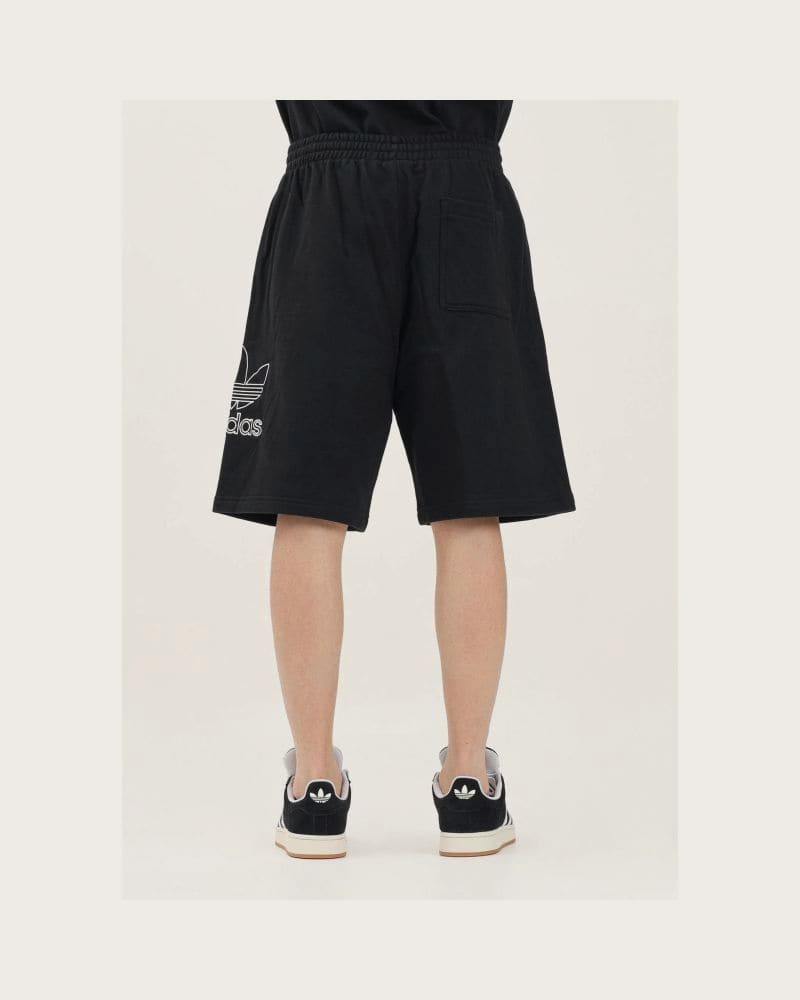 Pánske teplákové kraťasy ADIDAS ORIGINALS TREF SHORT BLACK – fotka 2