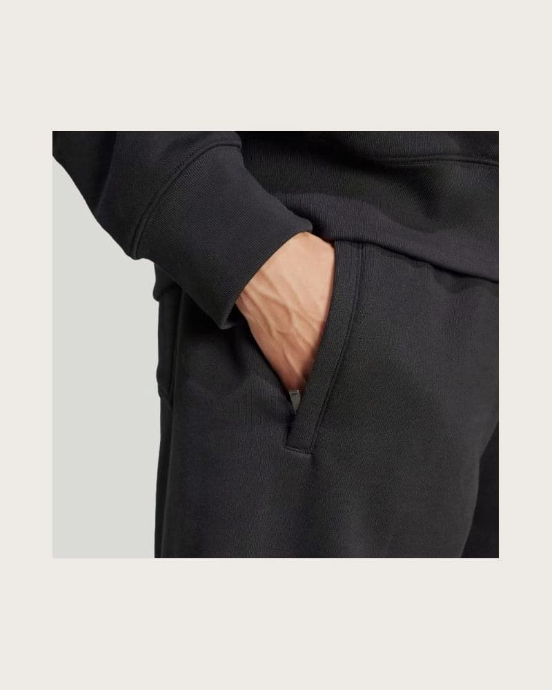 Pánske teplákové kraťasy ADIDAS ORIGINALS TREF SHORT BLACK – fotka 5