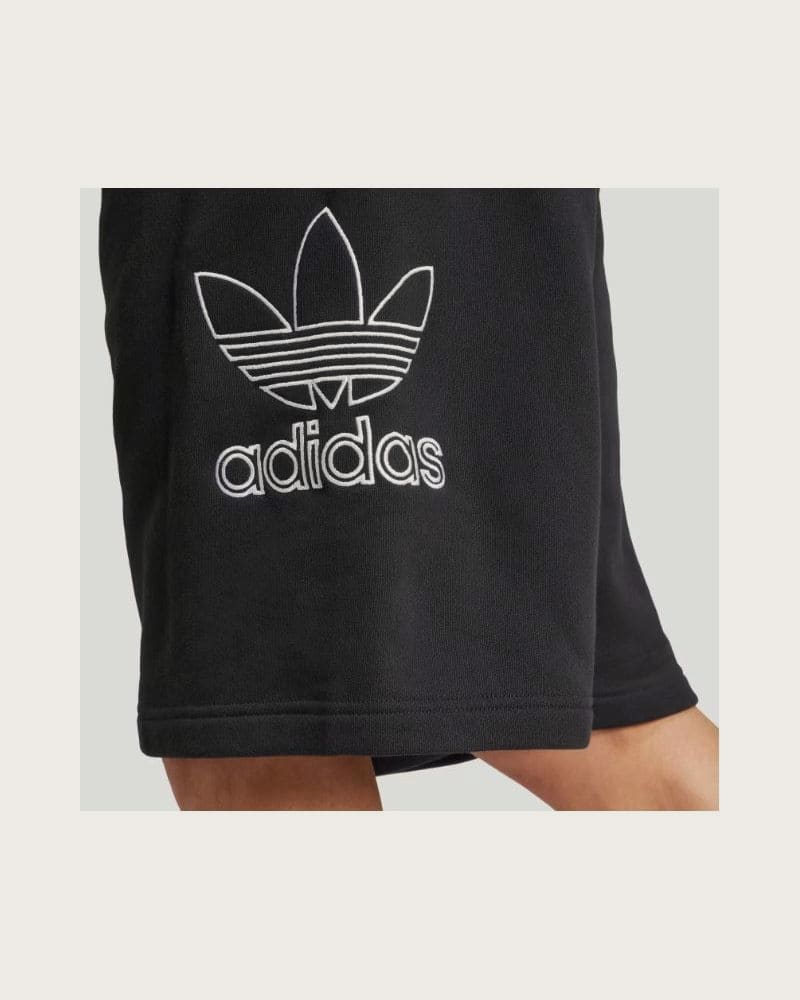 Pánske teplákové kraťasy ADIDAS ORIGINALS TREF SHORT BLACK – fotka 6